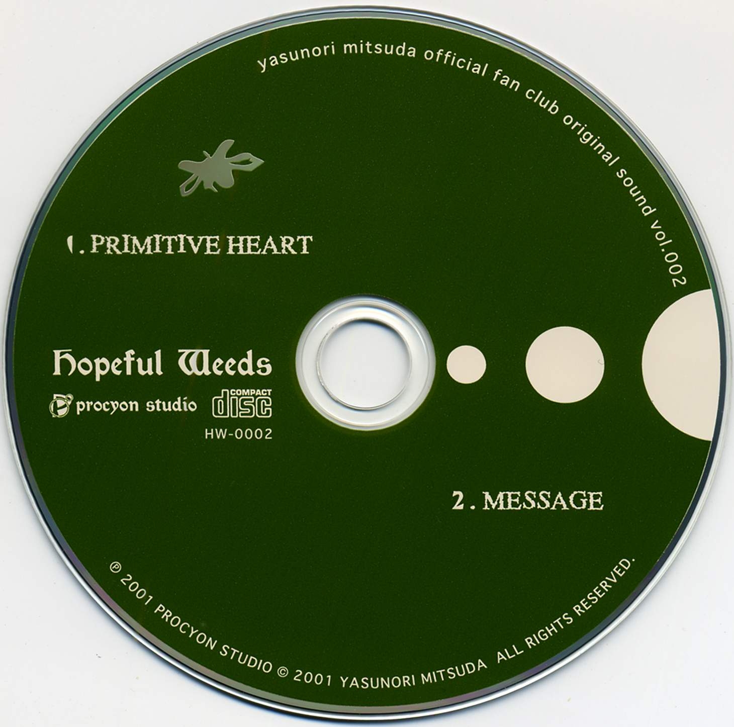 特価ブランド 002 vol. sound original Weeds Hopeful (2001) Download - MP3 邦楽